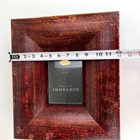 Giovanni Edition Italian Wood 5”x7”  Picture Frame Hand Crafted - Picture 8 of 9